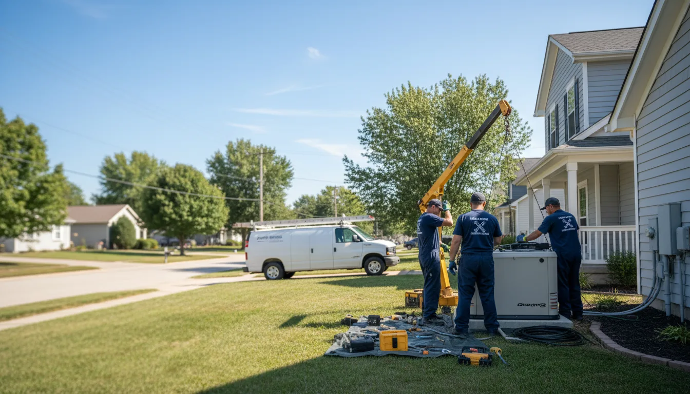 Generator Installation in Wheelwright, MA near me